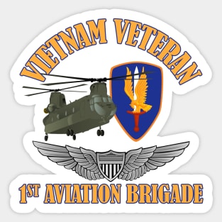 Vietnam Vet CH-47 Aircrew Sticker